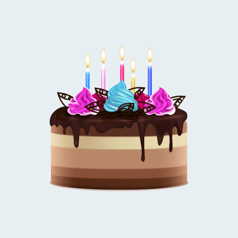 Personalized Birthday Cake
